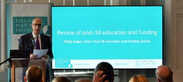 EPI Comments on Augar Review of post-18 education funding