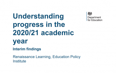 Learning loss research: Understanding progress in the 2020 to 2021 academic year
