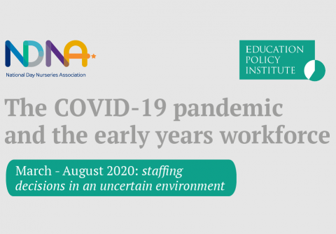 The Covid-19 pandemic and the early years workforce: March-August findings