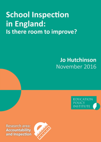 Report: School Inspection in England: Is there room to improve?