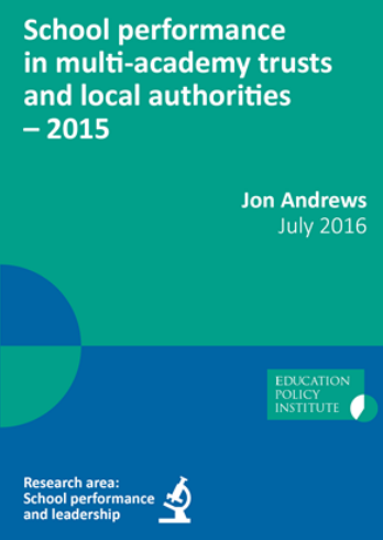 Report: School performance in multi-academy trusts and local authorities