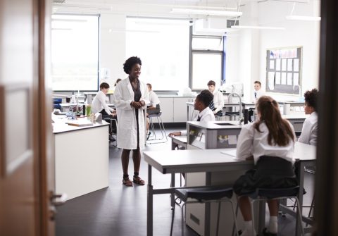 Conservative party conference: Levelling up in a science superpower: what do we need from science in schools? 
