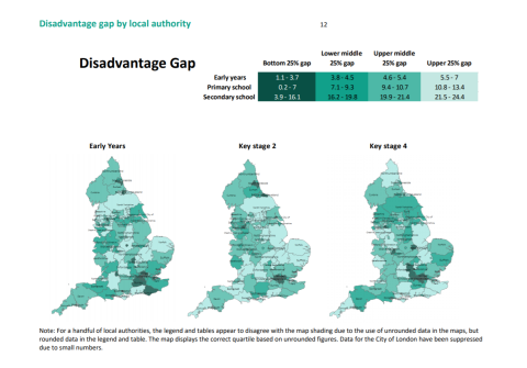 EPI Annual Report 2019: The education disadvantage gap in your area